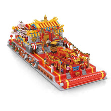 Load image into Gallery viewer, 2180 LOZ mini Block Adult Kids Building Toys Boys Spring Festival Temple Fair Puzzle Home Decor Holiday Gift 3467pcs