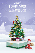 Load image into Gallery viewer, 1237 1238 1054 LOZ mini Blocks Kids Building Bricks Boys Toys Puzzle Christmas Tree Coffee House Girls Holiday Gift Music Box
