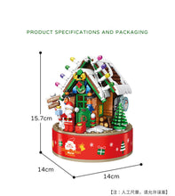 Load image into Gallery viewer, Panlos Blocks Kids Building Bricks Toys Music box House Puzzle Girls Holiday Gift For Birthday Christmas