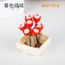 Load image into Gallery viewer, JAKI Blocks Kids Building Toys Bricks Girls Flowers Potted Plant Puzzle Home Decor Womens Gift JK2710