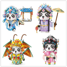 Load image into Gallery viewer, LOZ MINI Blocks Kids Building Toys Grils Puzzle Chinese Tradition Culture Beijing Opera Panda 9265 8101 8102 8107 8108