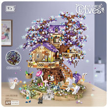 Load image into Gallery viewer, LOZ 1065 mini Block Kids Building DIY Bricks Toys Teens Gift Puzzle Spirit Tree Noctilucent Light Blocks