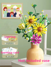 Load image into Gallery viewer, FC Blocks Kids Building Toys Bricks Flower Puzzle Girls Gift Home Decor Lighting Greeting card 8307 8308