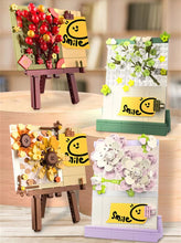 Load image into Gallery viewer, JAKI Blocks Kids Building Toys DIY Bricks Girls Flowers Puzzle Girls Women Gift Home Decor Sticky Note Clip Folder Message Board JK2801 2802 2803 2805