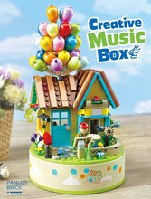Load image into Gallery viewer, Panlos Blocks Kids Building Bricks Toys Music box House Puzzle Girls Holiday Gift For Birthday Christmas