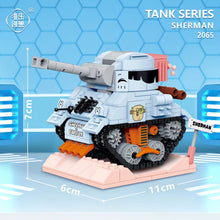 Load image into Gallery viewer, WL2063 2064 2065 2066 Kids Building Blocks Toys DIY Bricks Girls Puzzle Boys Gift Tank Model
