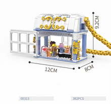 Load image into Gallery viewer, ZG 00311-00316 mini Blocks Kids Building Bricks Toys Women's Bag Model Puzzle Girls Gift Home Decor