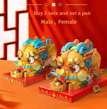 Load image into Gallery viewer, JAKI Blocks Kids Building Toys DIY Bricks Chinese Culture Mythical Girls Puzzle New Year Gift Holiday Home Decor 5136