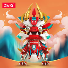 Load image into Gallery viewer, JAKI Blocks Kids Building Toys DIY Bricks Chinese Culture Mythical Puzzle Dragon New Year Gift Home Decorations Presents 5138