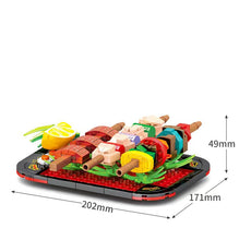 Load image into Gallery viewer, 601403 601404 601405 601406 601407 601408 601409 601410 601411 601412 601413 601414 601415 Sembo Blocks Kids Building Toys DIY Bricks Japanese Food Snacks Puzzle Girls Gift