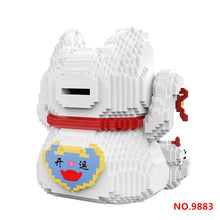 Load image into Gallery viewer, HC Diamond mini Blocks Kids Building Blocks Adult Toys Lucky Cat Puzzle Business Gift