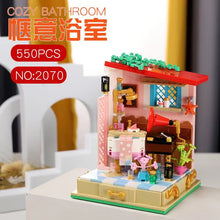 Load image into Gallery viewer, 2067 2068 2069 2070 2071 2072 2073 2074 Kids Building Blocks Bricks Girls Toys Puzzle Flower House Holiday Gift