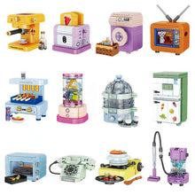 Load image into Gallery viewer, 12pcs/set Kids Building Blocks Toys DIY Bricks Toys MINI Home Appliances Puzzle Playing House Game Girls Gift FC8274