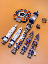 Load image into Gallery viewer, JAKI Blocks Kids Building Toys DIY Bricks Astronaut Puzzle Space Explore Assembly Rocket Boys Girls Gift Home Decor 8501 9106 9116