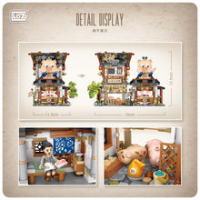Load image into Gallery viewer, LOZ mini Blocks Kids Building Bricks Girls Toys Pig Butcher's Shop Honey Workshop Puzzle Home Decor Holiday Gift 1942 1943