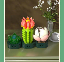 Load image into Gallery viewer, JAKI Blocks Kids Building Toys DIY Bricks Girls Flowers Puzzle Women Gift Home Decor JK2725 2726 2727