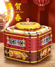 Load image into Gallery viewer, LOZ mini Blocks Kids Building Toys Puzzle Chinese Candy Box New Year Gift Home Decor 2215
