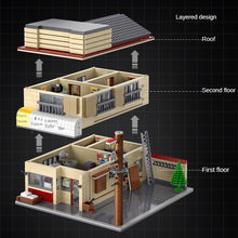 Load image into Gallery viewer, CaDA Blocks Kids Building Toys DIY Bricks Initial D Tofu Shop Puzzle Japanese Street View Boys Girls Gift Home Decor C61031