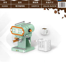 Load image into Gallery viewer, ZHEGAO Blocks 01008 01036 01053 mini Blocks Kids Building Toys DIY Bricks Girls Gift Coffee Maker Bread Machine Puzzle Home Decor