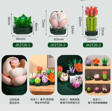 Load image into Gallery viewer, JAKI Blocks Kids Building Toys DIY Bricks Girls Flowers Puzzle Women Gift Home Decor JK2725 2726 2727