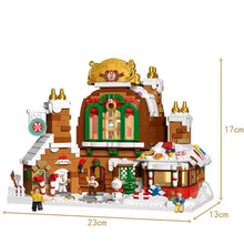 Load image into Gallery viewer, 1481pcs ZHEGAO mini Blocks Kids Building Toys DIY Bricks Girls Boys Puzzle Christmas House Holiday Gift Home Decor with Lighting DZ6025