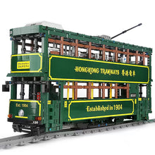 Load image into Gallery viewer, Mould King Blocks Kids building toys Adult MOC Bricks 1:18 HONG KONG Tramways Bus Vehicle APP Remote Control KB120