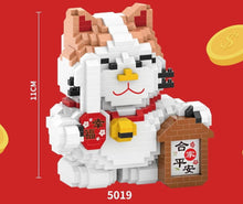 Load image into Gallery viewer, HC Diamond mini Blocks Kids Building Blocks Adult Toys Lucky Cat Puzzle Business Gift