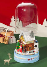 Load image into Gallery viewer, ZG MINI Blocks Kids Building Bricks Toys Music box House Puzzle Girls Christmas gift with Lighting 00997