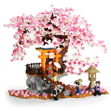 Load image into Gallery viewer, Sembo Blocks Girls Building Toys Sakura Puzzle With Lighting 601076 no box