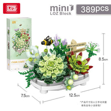 Load image into Gallery viewer, 1660 1661 LOZ mini Blocks Kids Building Toys Flower Puzzle Pot Plants Girls Gift