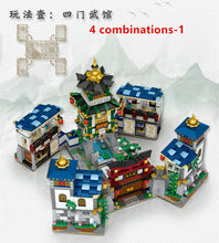 Load image into Gallery viewer, 1032 LOZ mini Blocks Adult Building Toys Teens Puzzle GongFu School no box