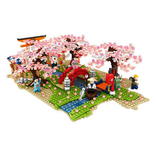 Load image into Gallery viewer, Sembo 601147 Kids Building Toys Blocks Girls Puzzle Sakura river no box