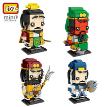 Load image into Gallery viewer, 4pcs/set LOZ mini Blocks Kids Building Toys Boys Puzzle 三国 1453-1456
