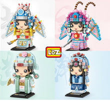 Load image into Gallery viewer, LOZ mini Blocks Kids Building Toys Girls Puzzle China Gift Beijing Opera 1541 1541 1543 1544