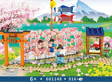 Load image into Gallery viewer, 601148 Sembo Blocks Kids Building Toys Girls Sakura Puzzle With Lighting no box