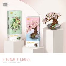 Load image into Gallery viewer, 1660 1661 LOZ mini Blocks Kids Building Toys Flower Puzzle Pot Plants Girls Gift