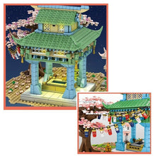 Load image into Gallery viewer, 601149 Sembo Blocks Kids Building Toys Girls Puzzle Sakura With Lighting no box