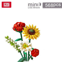 Load image into Gallery viewer, LOZ mini Blocks Kids Building Blocks Girls Toys Flowers Puzzle Women Gift Home Decor 1657 1658 1659 1660 1661 1670 1671 1672 1673 1674