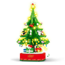 Load image into Gallery viewer, Sembo Blocks Kids Building Toys Girls Puzzle Music Box Christmas Tree Gift 601097 no box