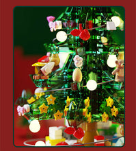 Load image into Gallery viewer, Sembo Blocks Kids Building Toys Girls Puzzle Music Box Christmas Tree Gift 601097 no box