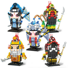 Load image into Gallery viewer, CAYi Chinese opera General Kids Building Toys mini Block Boys Puzzle 10021-10025
