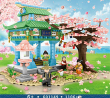 Load image into Gallery viewer, 601149 Sembo Blocks Kids Building Toys Girls Puzzle Sakura With Lighting no box