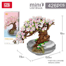 Load image into Gallery viewer, 1660 1661 LOZ mini Blocks Kids Building Toys Flower Puzzle Pot Plants Girls Gift
