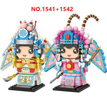 Load image into Gallery viewer, LOZ mini Blocks Kids Building Toys Girls Puzzle China Gift Beijing Opera 1541 1541 1543 1544