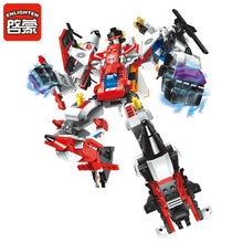 Load image into Gallery viewer, ENLIGHTEN Blocks Kids Building Toys Boys Puzzle 6in1 Transformers 1405