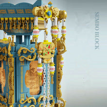 Load image into Gallery viewer, Sembo Blocks 608004 Kids Building Bricks Toys Adult Puzzle Palace Lantern With Lighting China Gift no box