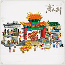 Load image into Gallery viewer, LOZ 1030 mini Block Adult Building Toys Teens Puzzle Chinatown 3581pcs (no box)