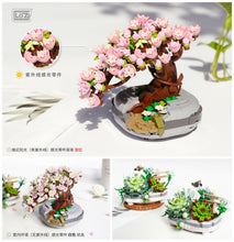 Load image into Gallery viewer, 1660 1661 LOZ mini Blocks Kids Building Toys Flower Puzzle Pot Plants Girls Gift