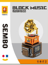 Load image into Gallery viewer, Sembo Building Blocks Bluetooth Speaker Phone Stents Holder Kids DIY Toys Gift 708600 708601