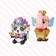 Load image into Gallery viewer, Loz mini Blocks Kids Building Toys Girls Puzzle Panda Elephant 9264 9265 no box
